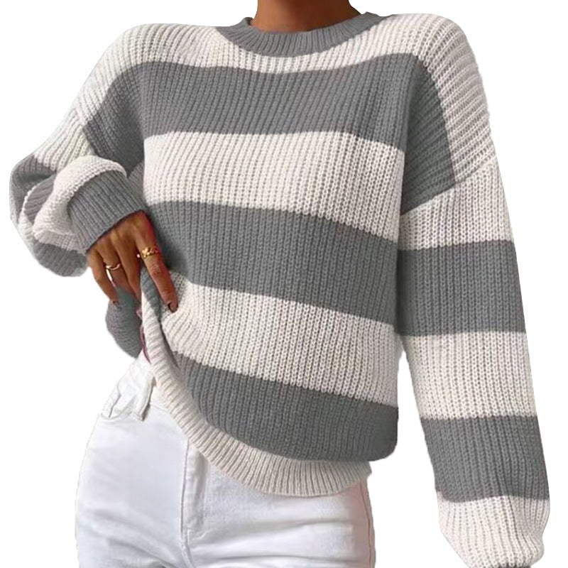 Gestreifter Pullover (11458883518732)