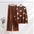 Heart Knitted Pants Outfit Top Two-piece Set (11477630681356)
