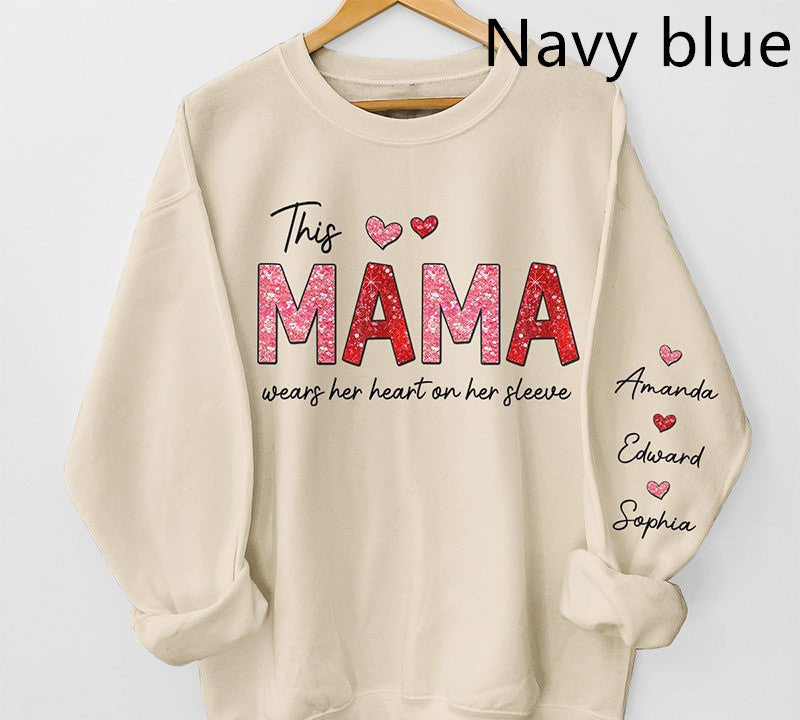 Mode DIY Damen Muttertagspullover