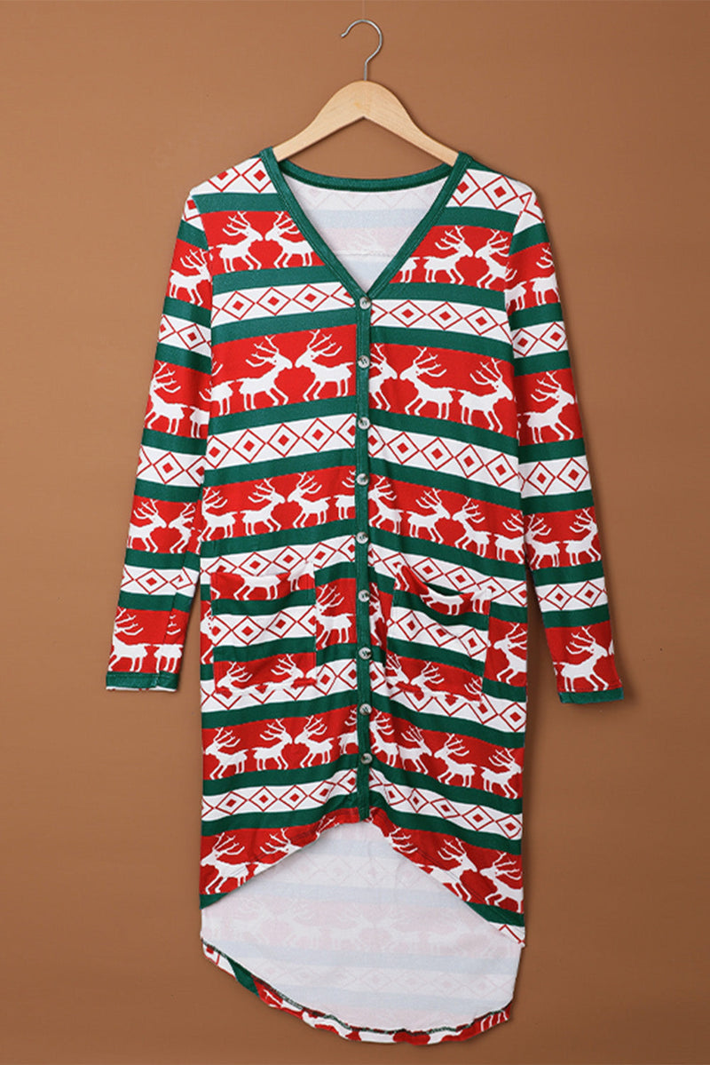 Christmas Long Cardigan