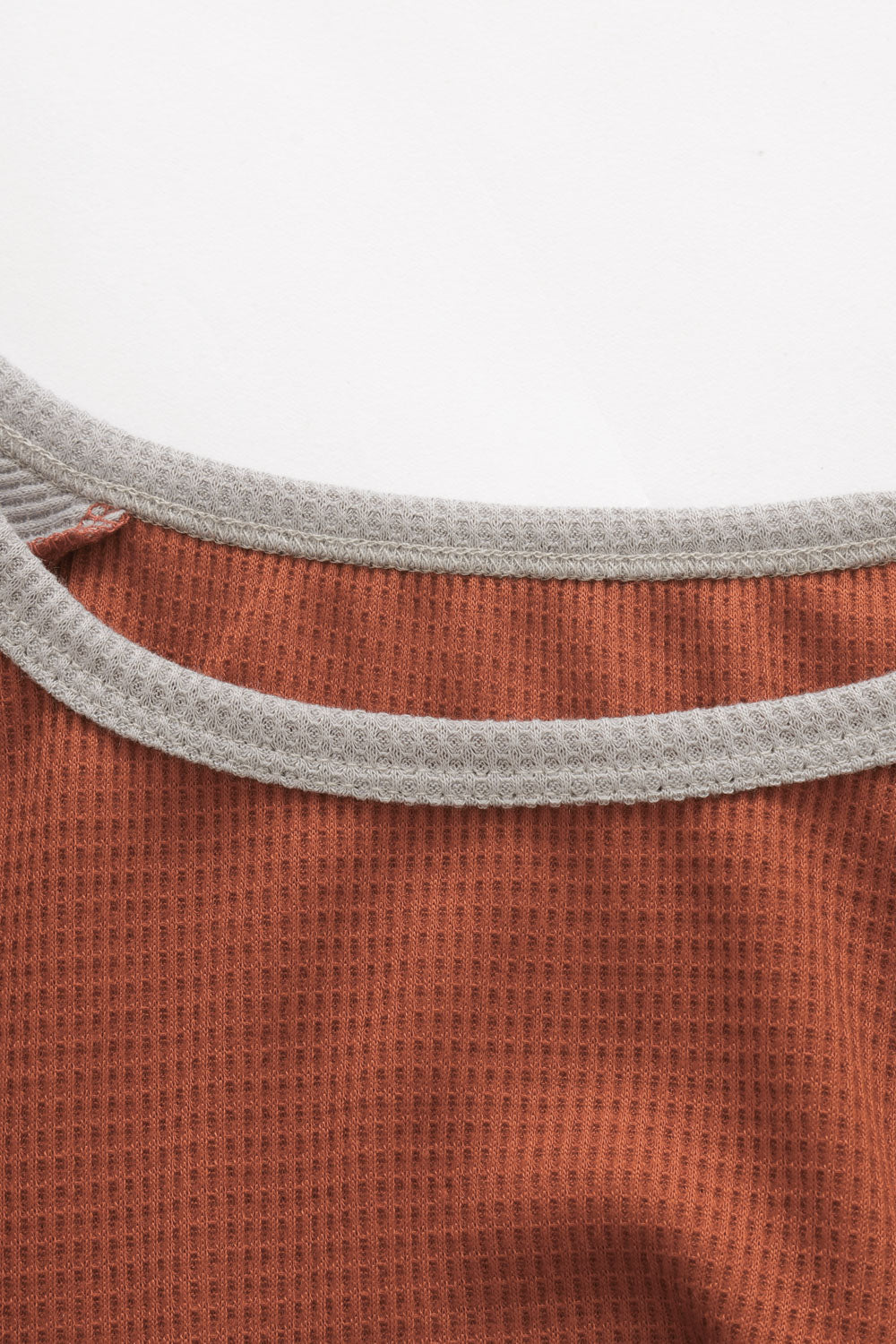 Knit Orange Blouse