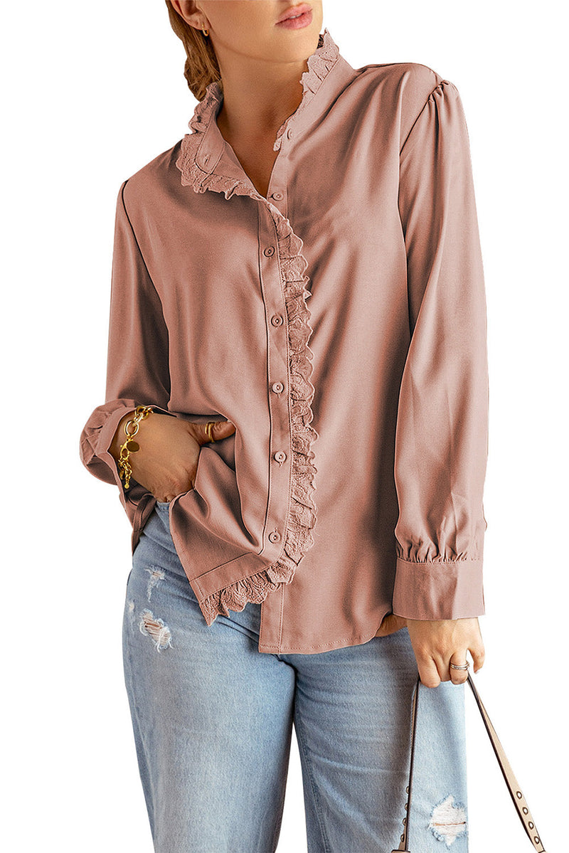 Pink Long Sleeve Shirt