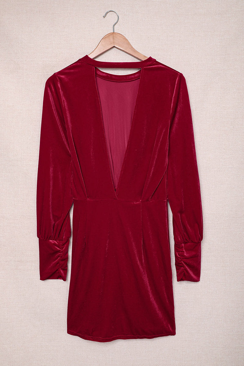 Velvet Mini Dress