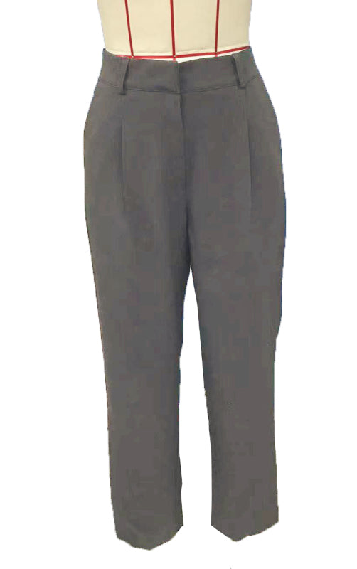 Women's casual trousers with slight bootcut