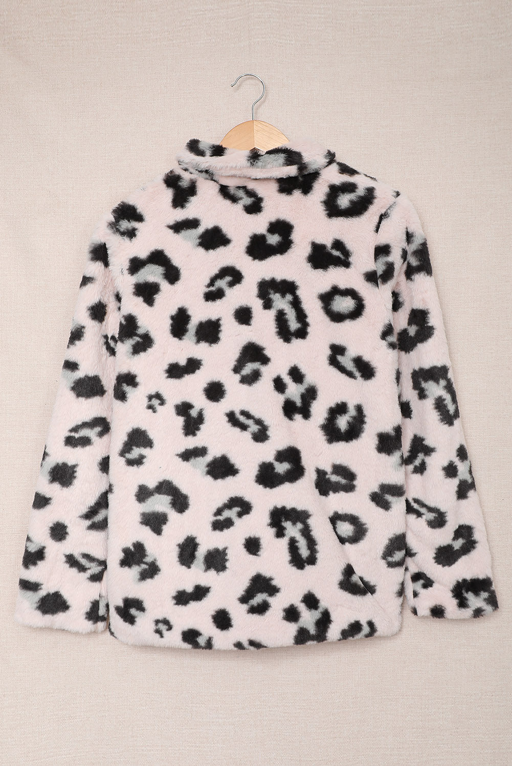 Winter Plush Fur Leopard Coat