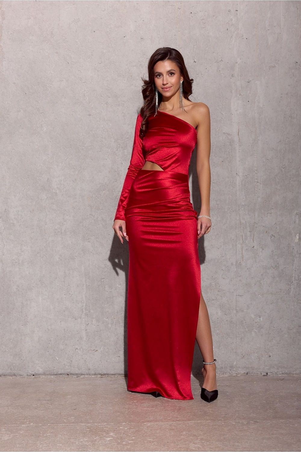 Langes Kleid Model 203373 Roco Fashion