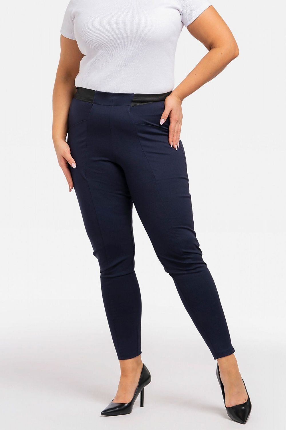 Leggings plus size Model 195036 Karko (11495390544140)