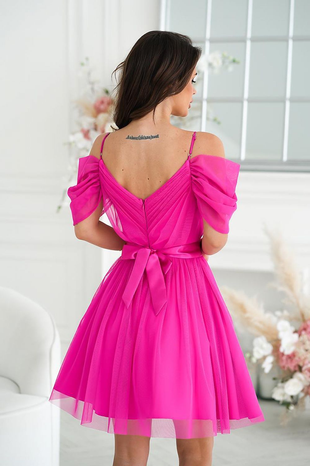 Abendkleid Model 196091 Bicotone