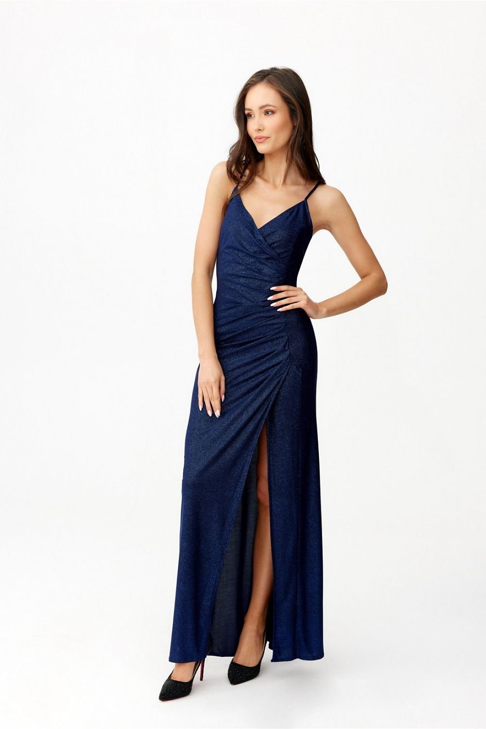 Langes Kleid Model 203387 Roco Fashion