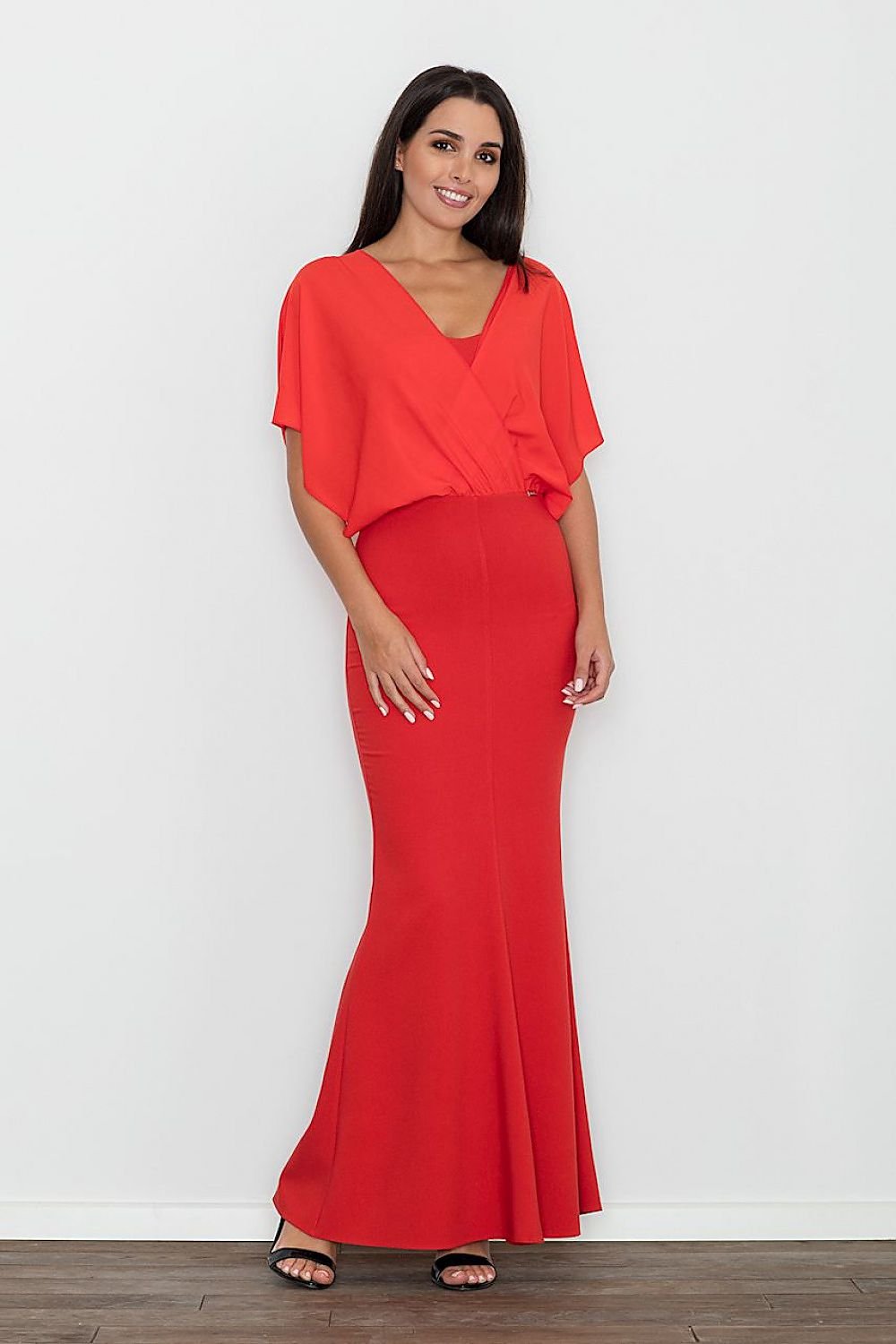Langes Kleid Model 111037 Figl
