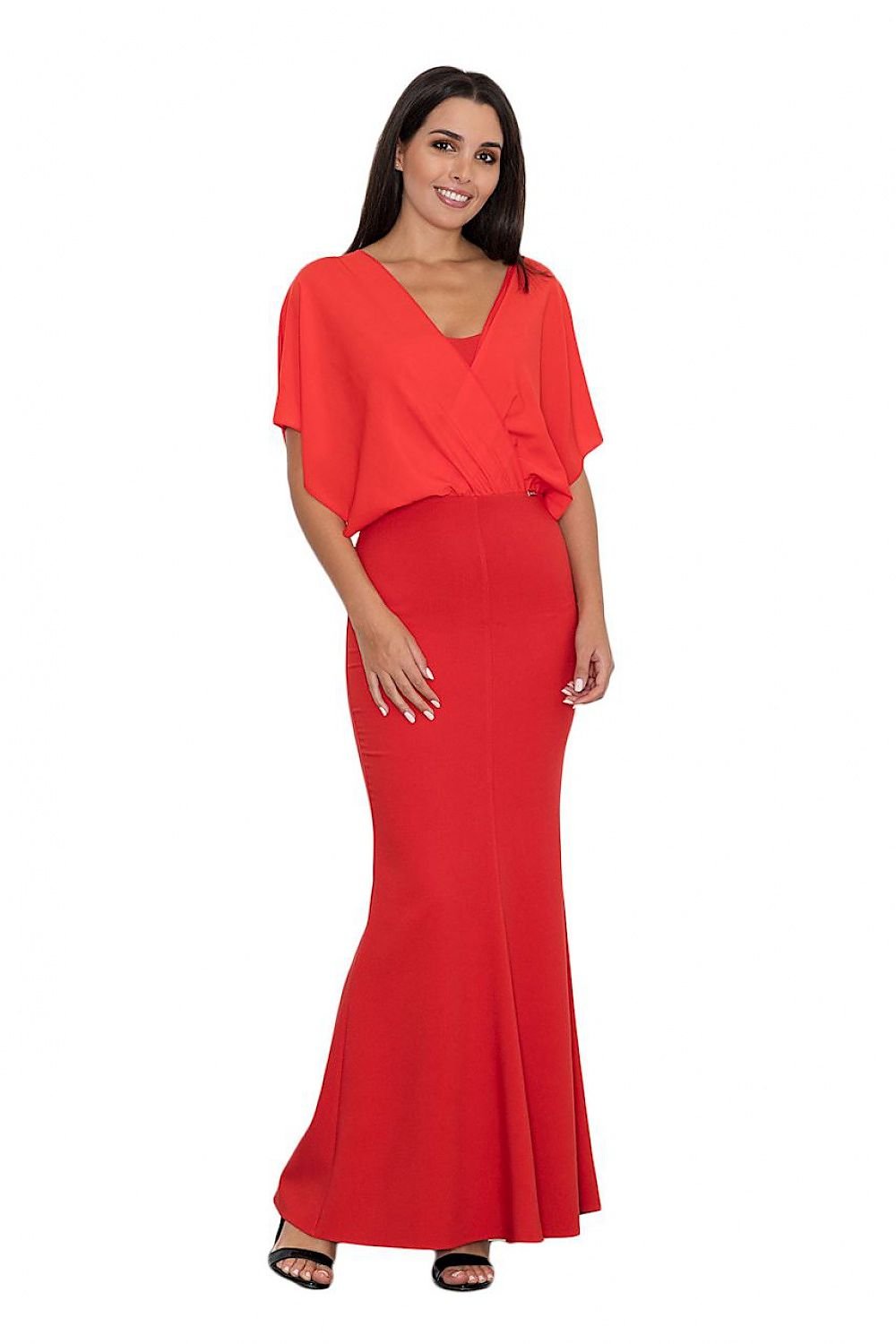 Langes Kleid Model 111037 Figl