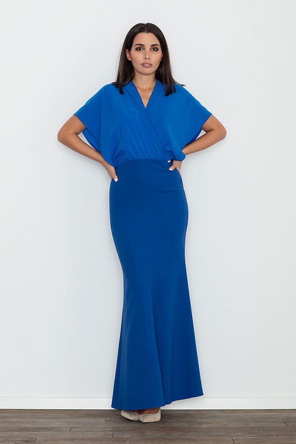 Langes Kleid Model 111037 Figl
