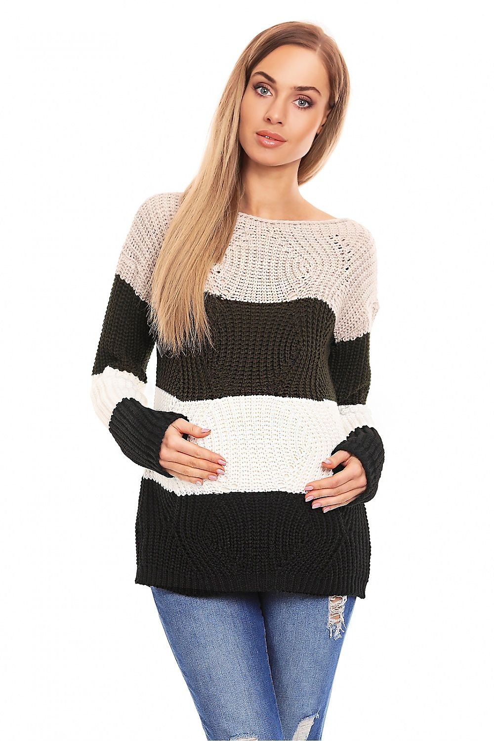 Schwangerschaft Pullover Model 132023 PeeKaBoo (11495923351820)