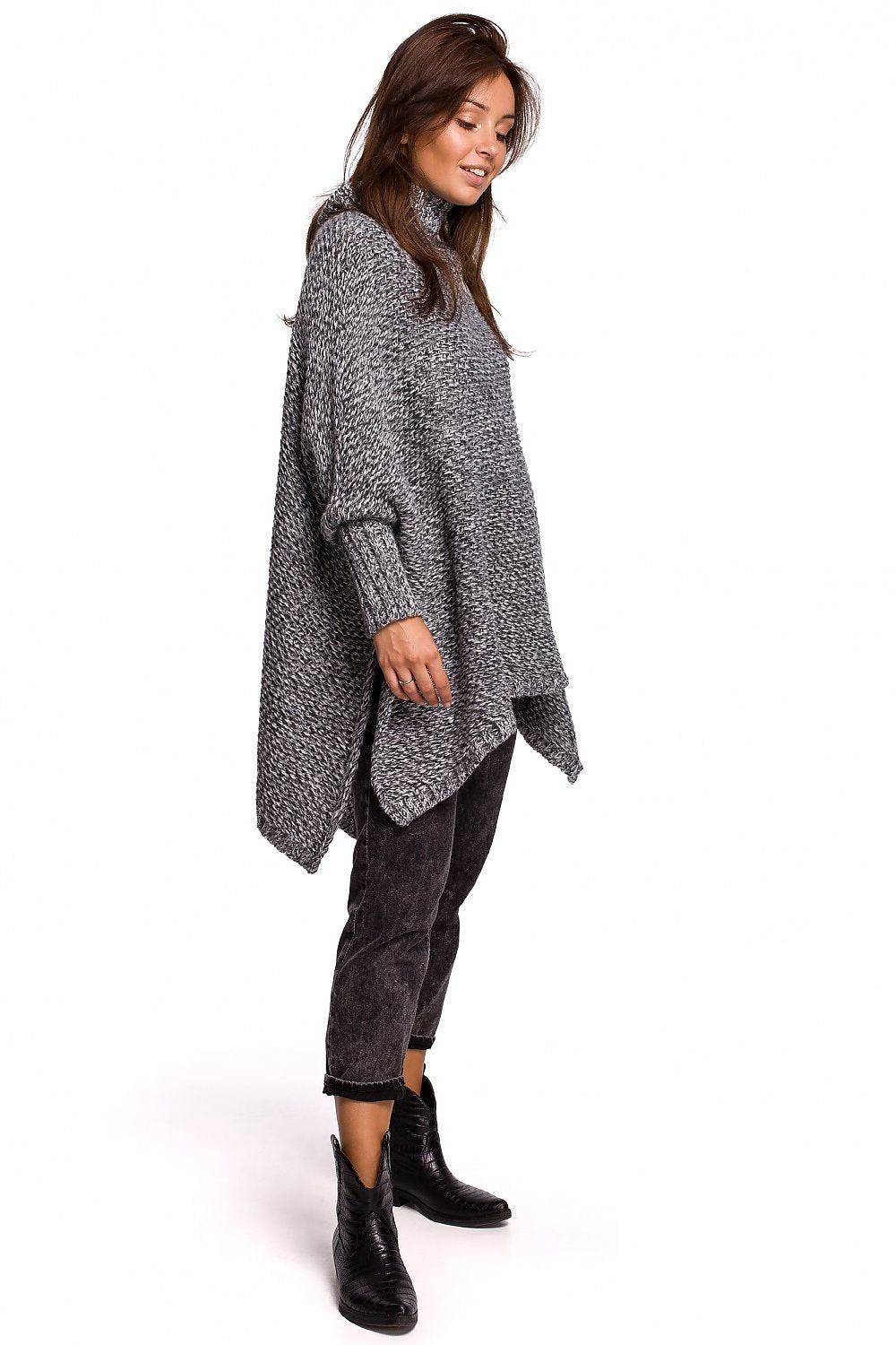 Poncho Model 148266 BE Knit (11495968440588)