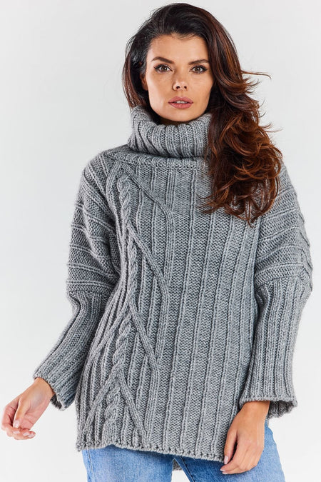 Rollkragenpullover Model 173939 awama (11496015364364)