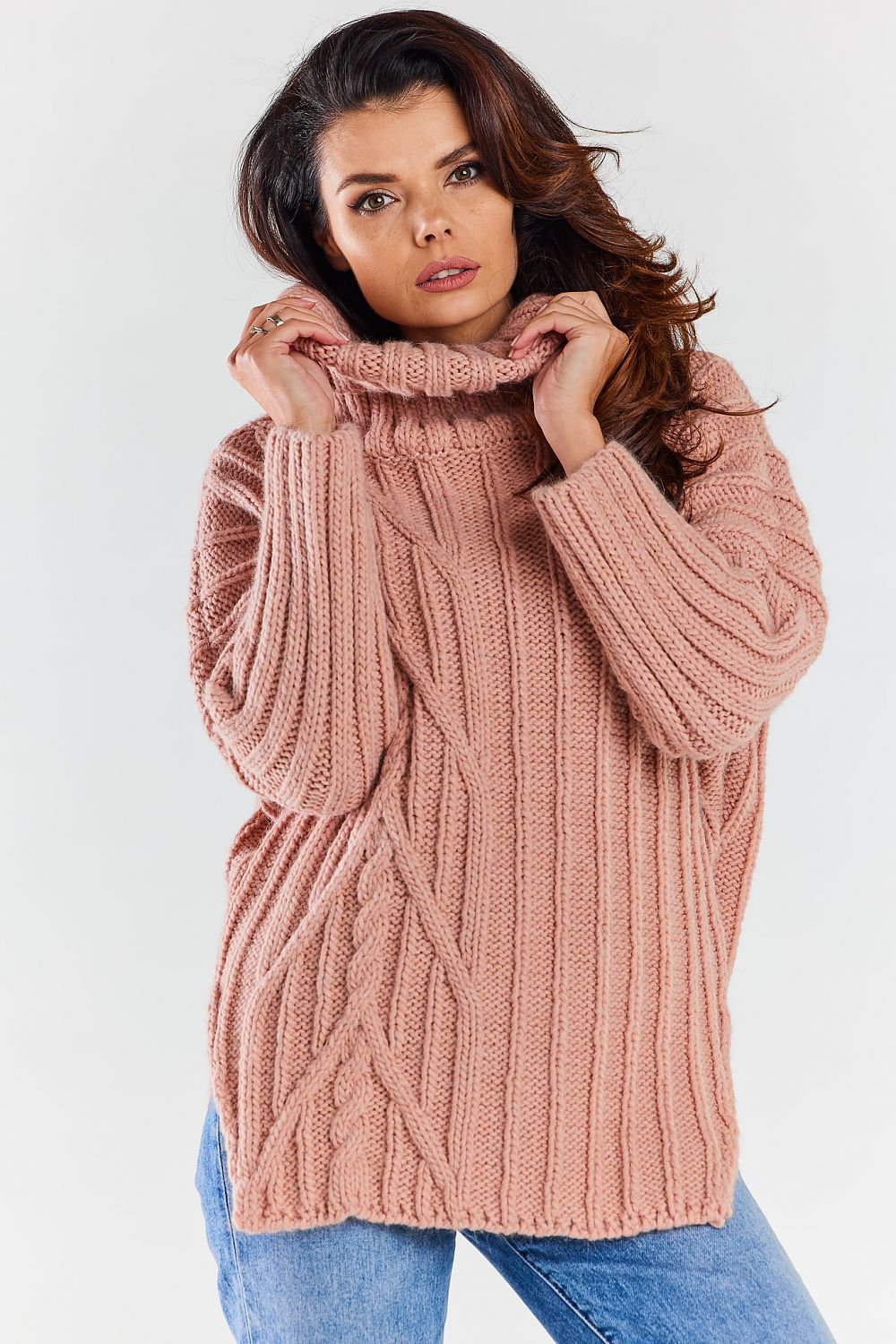 Rollkragenpullover Model 173939 awama (11496015364364)