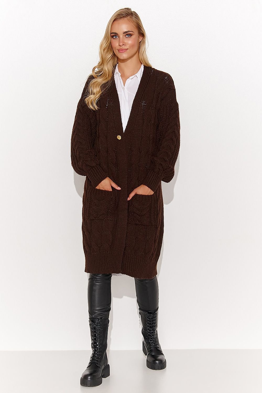 Cardigan Model 184394 Makadamia (11496033157388)