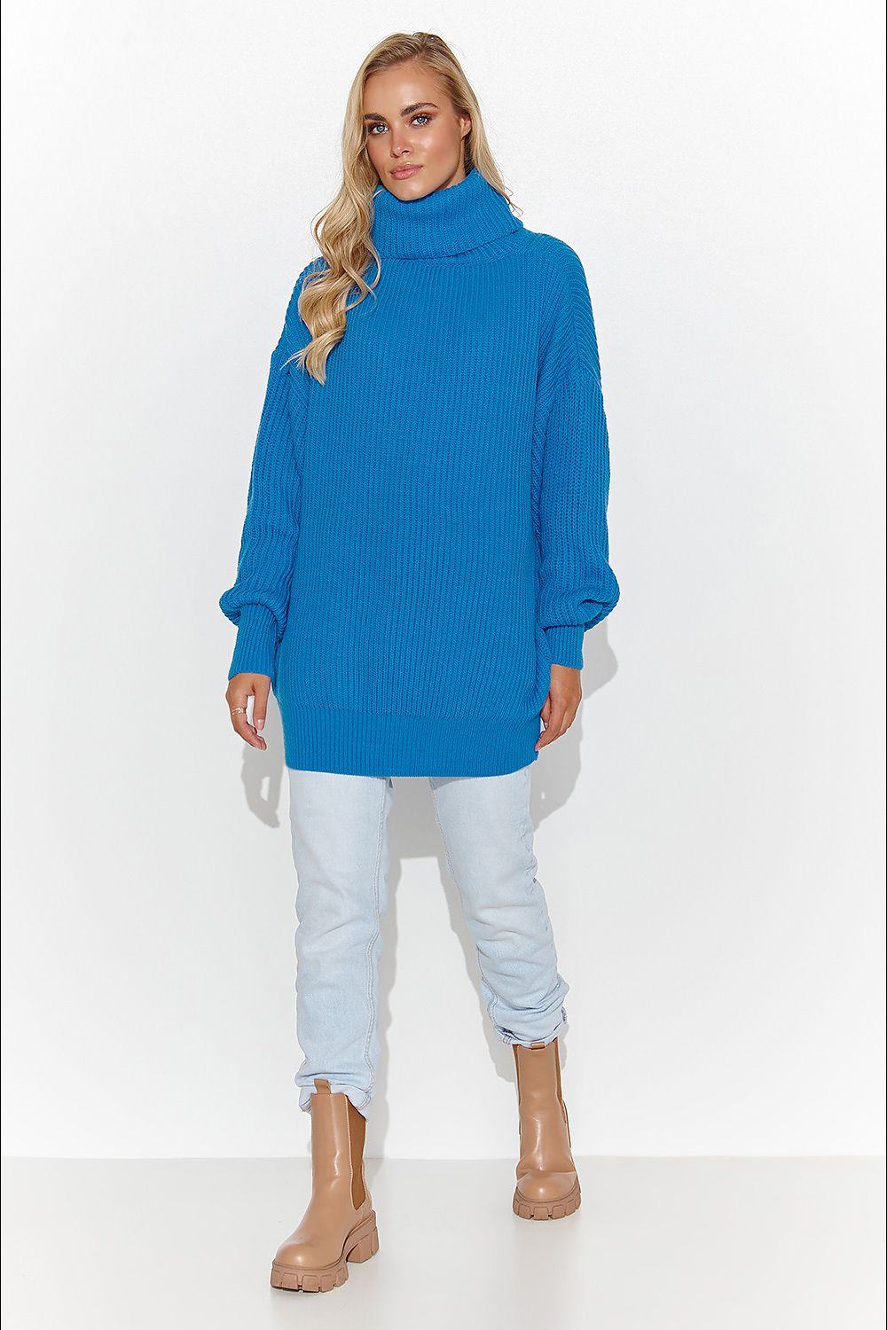 Rollkragenpullover Model 185216 Makadamia (11496038269196)