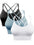 3 Pack Women's Sports Bra Padded Crisscross Yoga Bra Seamless Medium-Impact Fitness Activewear (11469079773452)