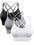 3 Pack Women's Sports Bra Padded Crisscross Yoga Bra Seamless Medium-Impact Fitness Activewear (11469079773452)
