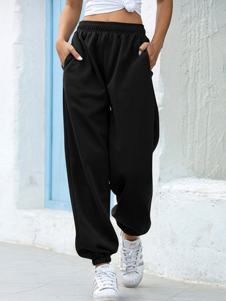 Casual Style Jogger Sweatpants with Pockets (11472577134860)