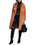 Women's loose long sleeve lapel plush jacket (11477212463372)