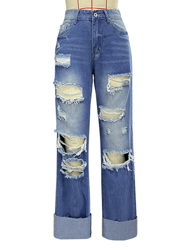 Street style long jeans (11460428464396)