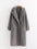 Women's warm loose lambswool coat teddy fur lapel long woolen coat (11477212135692)