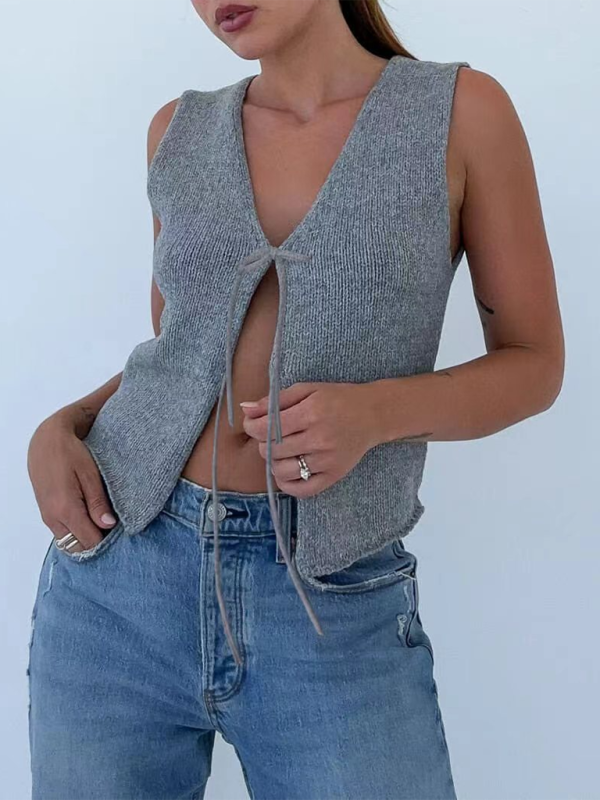 New sexy fashionable and comfortable rope woolen vest (11472322461964)