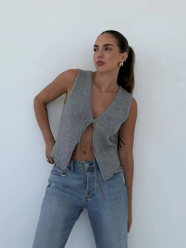 New sexy fashionable and comfortable rope woolen vest (11472322461964)