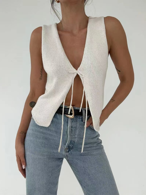 New sexy fashionable and comfortable rope woolen vest (11472322461964)