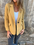 Casual Buttoned Solid Color Tweed Jacket (11477212922124)