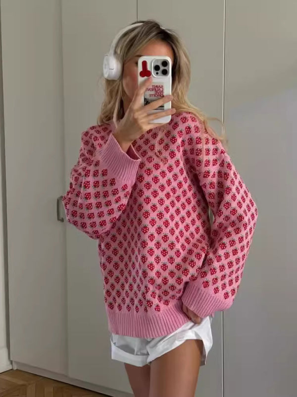 Sweet Strawberry Pullover (11457450836236)