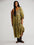 New style casual embroidered square collar sunflower green dress (11466942677260)