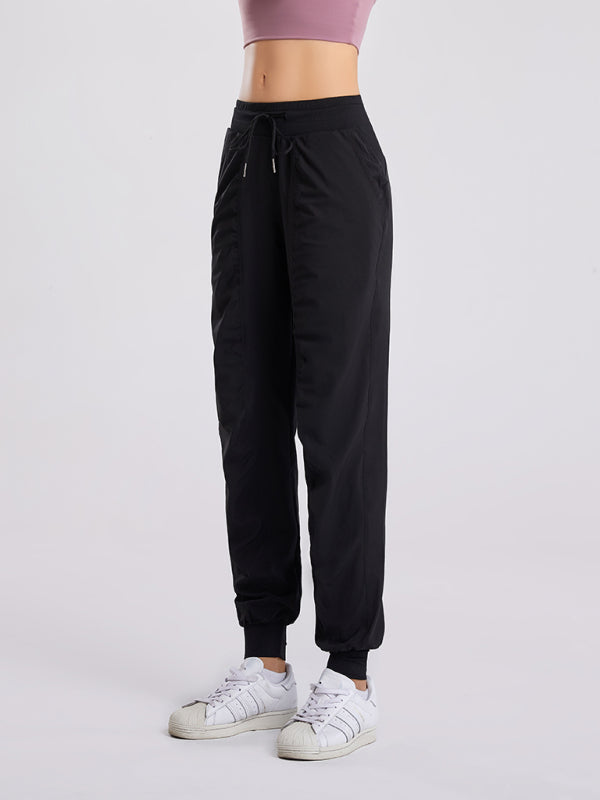 Women's fitness quick-drying sports trousers (11472627630348)