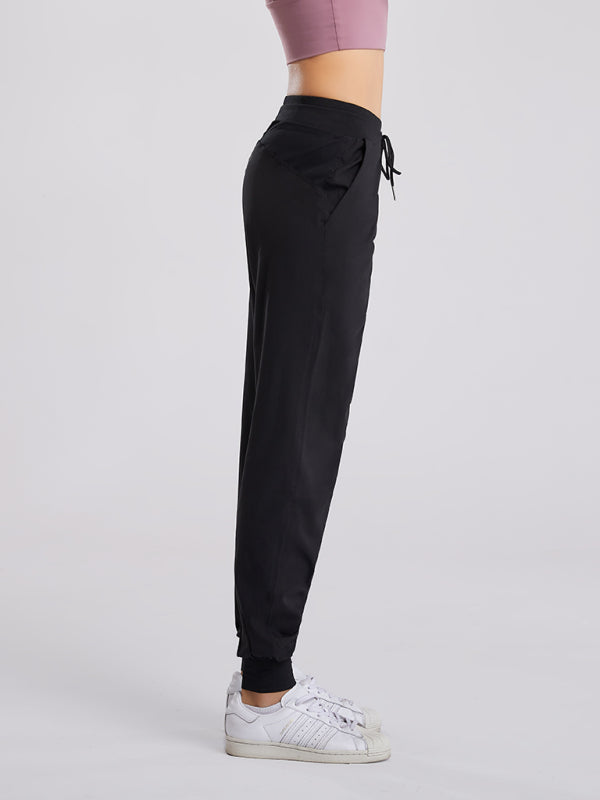 Women's fitness quick-drying sports trousers (11472627630348)