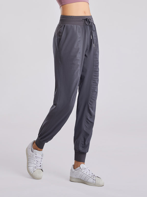 Women's fitness quick-drying sports trousers (11472627630348)