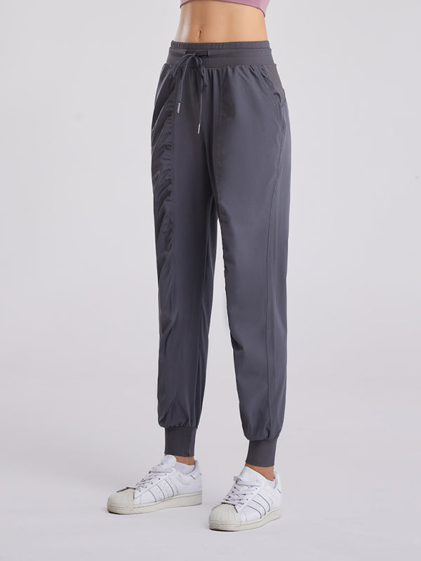 Women's fitness quick-drying sports trousers (11472627630348)