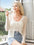 Women's casual hollow lace-up long-sleeved woolen cardigan top